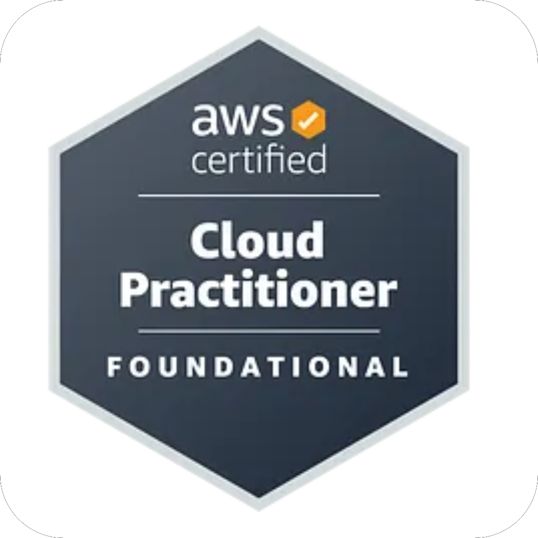 Certified AWS (Amazon Web Services) Cloud Practitioner